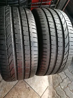2x 295/35/21 Pirelli p zero