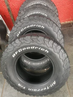 265/70/16 Bf Goodrich all terrain ko2