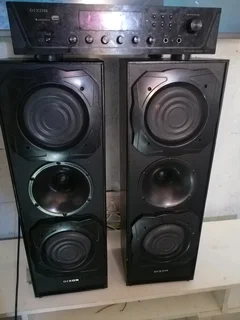 DixonH-208 8-inchSpeakers system and amplifier