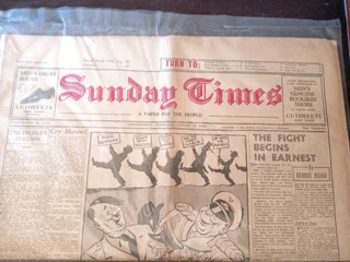 Rare WWII Newspapers