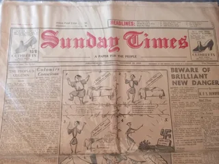 Rare WWII Newspapers
