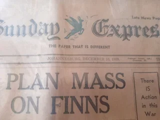 Rare WWII Newspapers