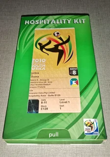 Rare 2010 FIFA Soccer World Cup Memorabilia