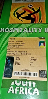 Rare 2010 FIFA Soccer World Cup Memorabilia