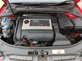 2008 Audi A3 S-Line 2.0l turbo manual 6 speed with pano roof only R89 000