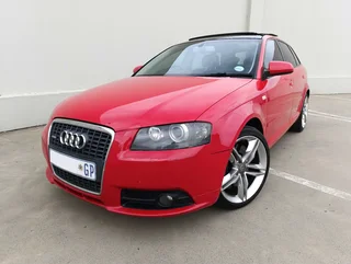 2008 Audi A3 S-Line 2.0l turbo manual with pano roof giveaway at R85 000 not neg