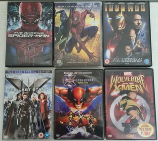 Marvel Comic Dvds Bundle