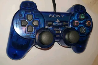 Rare Ocean Blue Transparent Controller