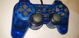 Rare Ocean Blue Transparent Controller