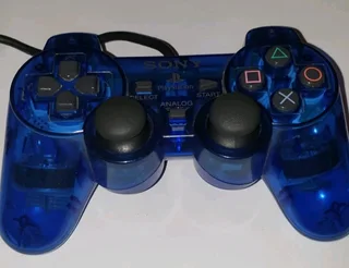 Rare Ocean Blue Transparent Controller