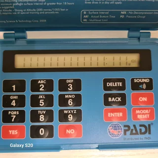 Diver Calculator Measuring tool