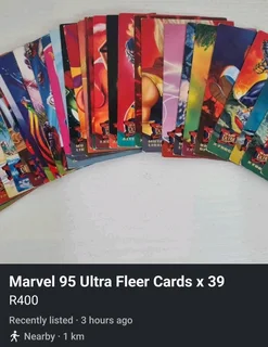 Rare Vintage Marvel DC Trading Card Collection