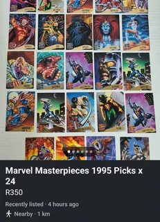 Rare Vintage Marvel DC Trading Card Collection