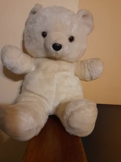 45cm White Teddy bear