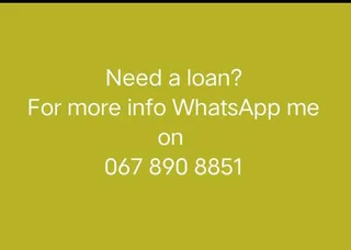 Loans - Ad posted by Anthea Triegaardt