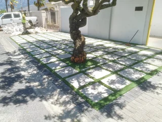 ARTIFICIAL GRASS LANDSCAPING SOLUTION#BLOCK AND TURF#SUPPLY AND INSTALL