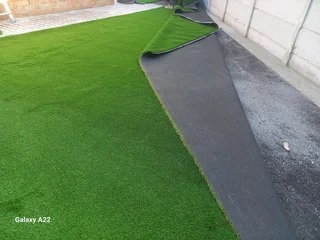 GO GREEN ALL YEAR ROUND#ARTIFICIAL GRASS LANDSCAPING SOLUTION#BLOCK AND TURF#SUPPLY AND INSTALL.