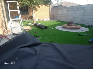 GO GREEN ALL YEAR ROUND#ARTIFICIAL GRASS LANDSCAPING SOLUTION#BLOCK AND TURF#SUPPLY AND INSTALL.