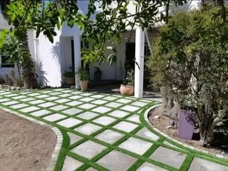 ARTIFICIAL GRASS LANDSCAPING SOLUTION#BLOCK AND TURF#SUPPLY AND INSTALLATION.