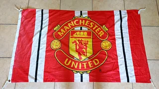 Manchester United flags x2