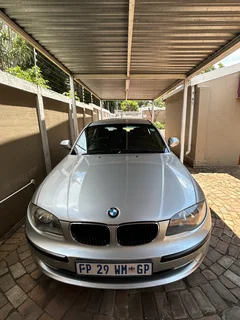 Silver BMW 1 series 116i