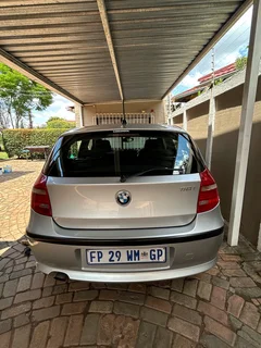 Silver BMW 1 series 116i