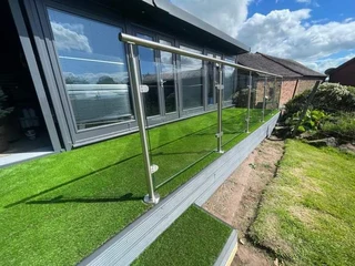 PAVING TURF BACKYARD