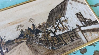 Oil painting wall art decor 1974 van Staden