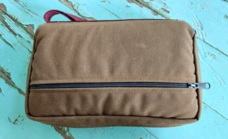 Protective SADF 1980s army military pouch bag for firearm pistol 9mm revolver