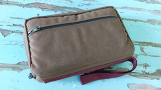 Protective SADF 1980s army military pouch bag for firearm pistol 9mm revolver