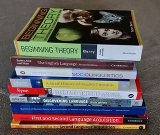 Literature language acquistion academic history English books