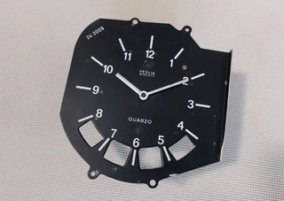 Fiat clock dashboard time Veglia Borletti Quarzo