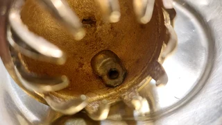 Brass bell metal gong vintage antique ornament