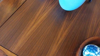 Kiaat table wood wooden hardwood vintage antique