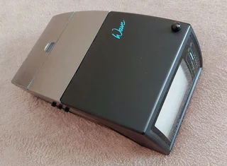 Vintage 12V TV receiver UHF VHF black white battery car tv Tedekex