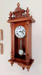 Wall mantle mechanical clock mantelklok mantel time-piece decor mantelhorlosie