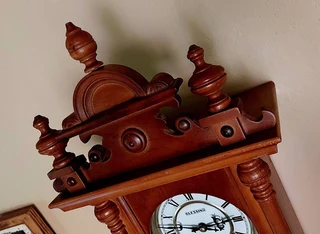 Wall mantle mechanical clock mantelklok mantel time-piece decor mantelhorlosie