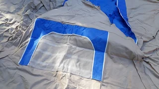 Bow tent camping gear camp equipment hiking shelter boogtent