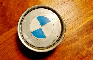 Classic BMW wheel hub cap 1x vintage