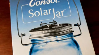 Consol solar jar lamp light 2x