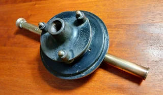 Bostrom Brady vintage farm surveying level scope instrument