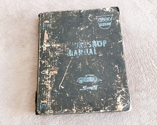 DKW Auto Union workshop manual original vintage 3 equals 6