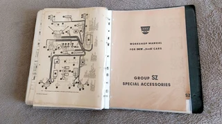 DKW Auto Union workshop manual original vintage 3 equals 6