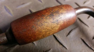 Vintage manual drill hand-drill tool carpentry carpenter