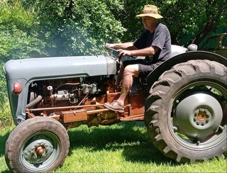 1956 Ferguson 35 FE35 Diesel copper belly koperpens vintage tractor