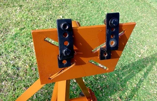 Engine stand heavy duty trolley swivel wheels