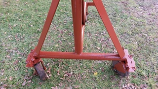 Engine stand heavy duty trolley swivel wheels