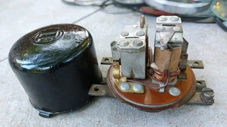 Vintage car part DKW Porsche regulator electronics