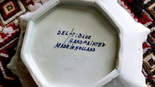 Delft delftware plate 28 cm diameter