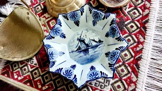 Delft delftware plate 28 cm diameter